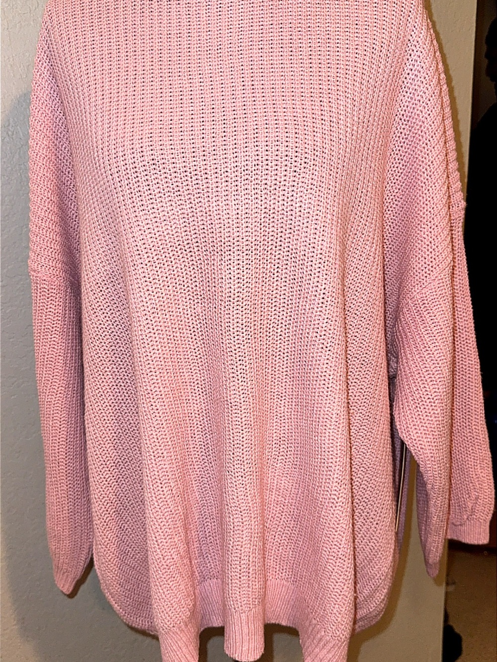 Poppy & Peonies Soft Pink Crewneck Sweater